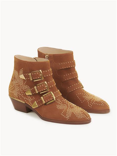 chloe susanna enkellaarsjes|chloe susanna ankle boots.